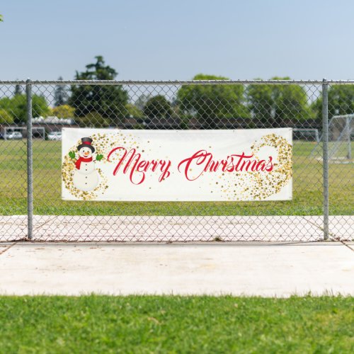 Indoor Outdoor Custom Banner_Merry Christmas Banner