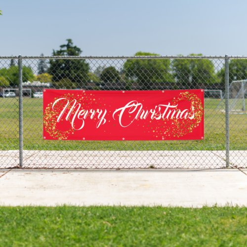 Indoor Outdoor Custom Banner_Merry Christmas Banner