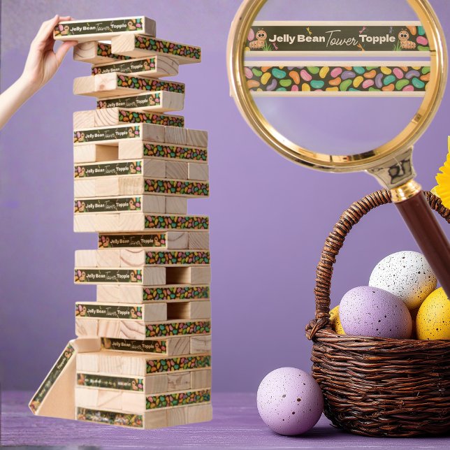 Indoor Outdoor Giant Topple Tower Game (.)