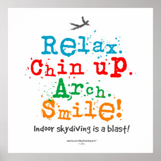 Indoor Skydiving is a Blast! Poster