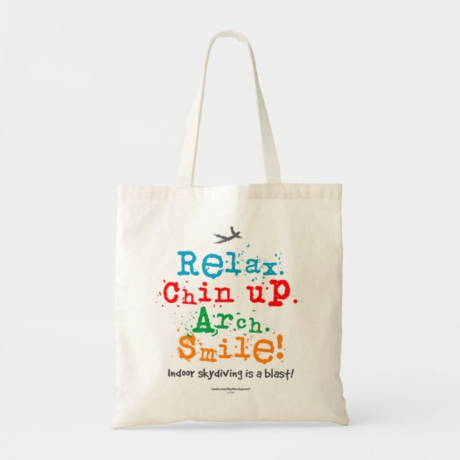 Indoor Skydiving is a Blast! Tote Bag (Front)
