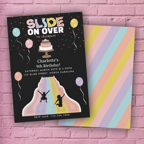 Indoor Slide Park Girls Playground Birthday Party