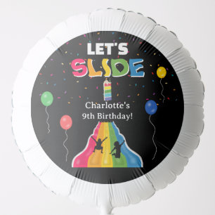Indoor Slide Park Kids Playground Birthday Party Balloon