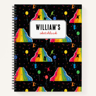 Indoor Slide Park Kids Playground Notebook