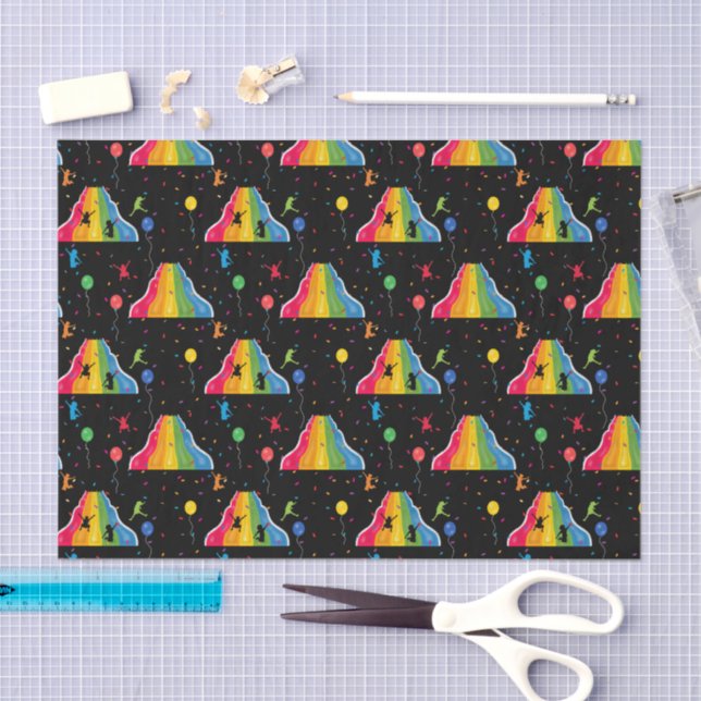 Indoor Slide Park Kids Playground  Tissue Paper (Craft)