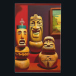 Indoor Tiki Life Ken Gage Art<br><div class="desc">Indoor Tiki Life.  2023,  Ken Gage.  Digital art: pop surrealism.</div>