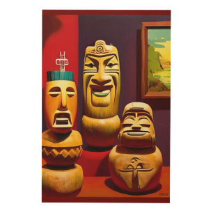 Indoor Tiki Life Ken Gage Art