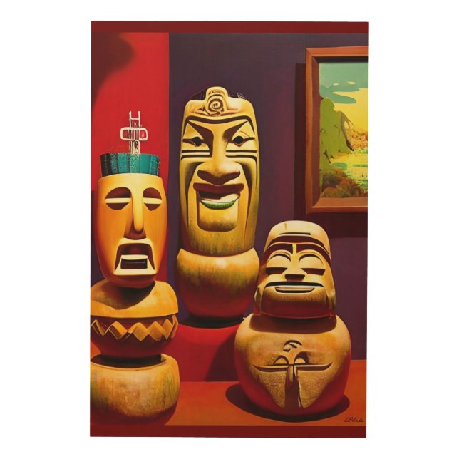 Indoor Tiki Life Ken Gage Art (Front)
