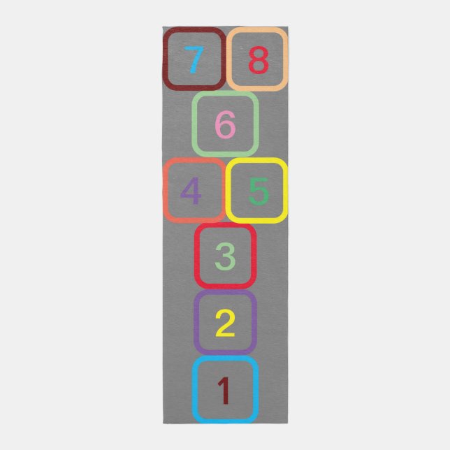 Indoors or Outdoors Rug - Hopscotch Design 2 (Front (Vertical))