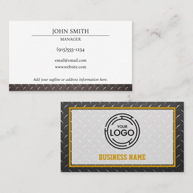 Industrial Automotive  Business Card (Front/Back)