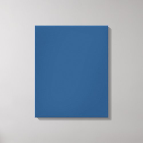 Industrial Blue Steel Color Trend Background Canvas Print