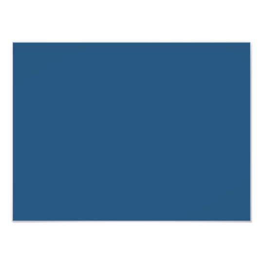 Industrial Blue Steel Color Trend Background Photo Print