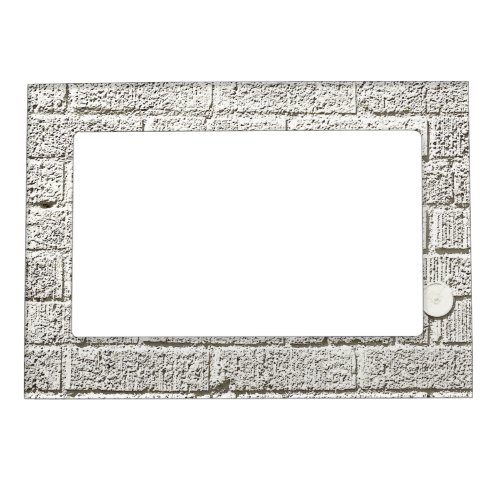 Industrial Brick Wall Magnetic Frame