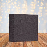 Industrial Brown Faux Leather Binder<br><div class="desc">Industrial Brown Faux Leather</div>