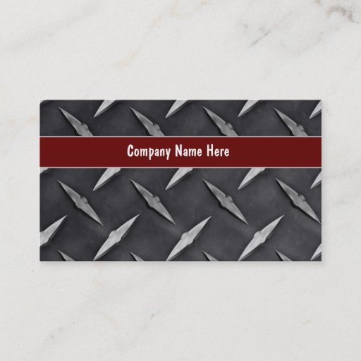 Customizable Industrial Business Cards