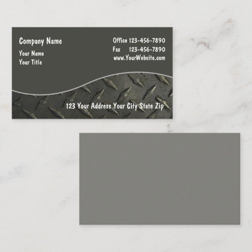 Industrial Business Cards