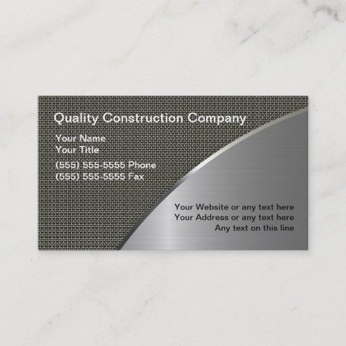 Industrial Business Cards