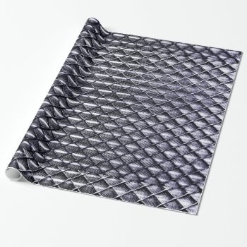 Industrial Chain Link And Metal Fence Wrapping Paper by pixelholic at Zazzle