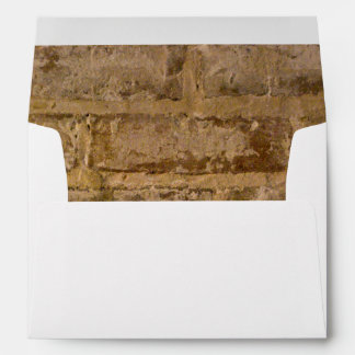 Industrial Chic Bricks Envelope