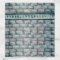 Industrial Chic Watercolor Bricks Envelope Liner