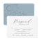 Industrial Chic Wedding Meal Choice RSVP Cards