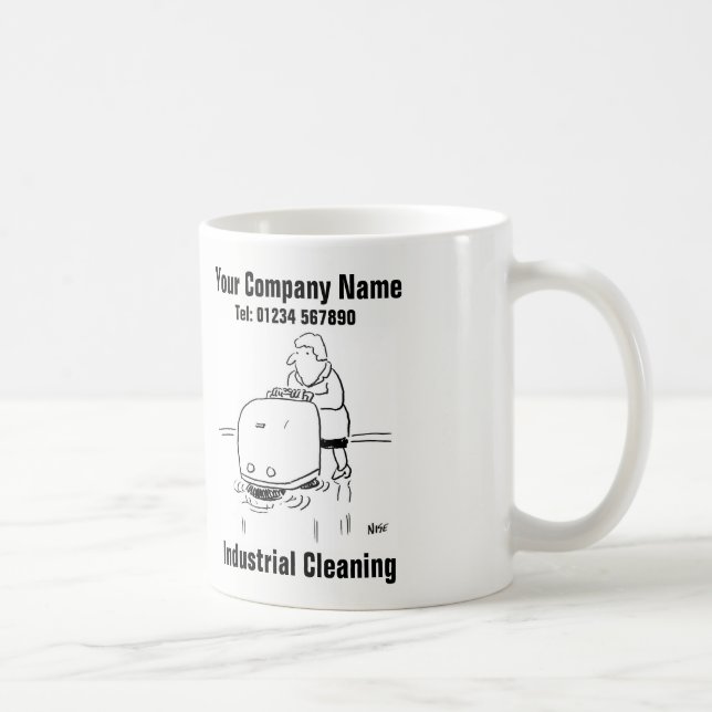 Industrial Cleaning Coffee Mug (Right)
