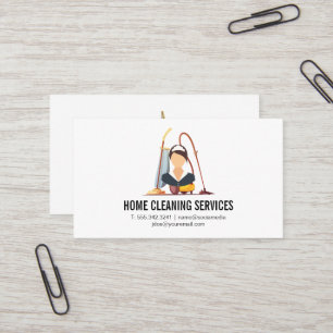 Industrial Cleaning Equipment   Maids Business Card