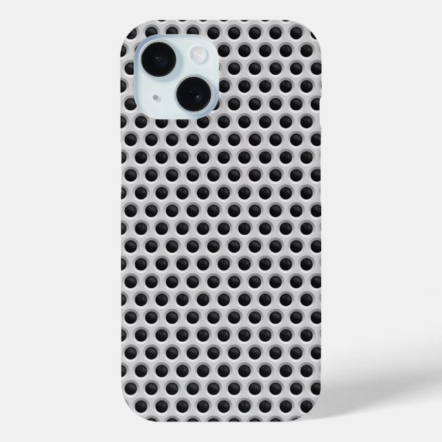 Industrial Composite Modern Polka Dots Print Case-Mate iPhone Case (Back)