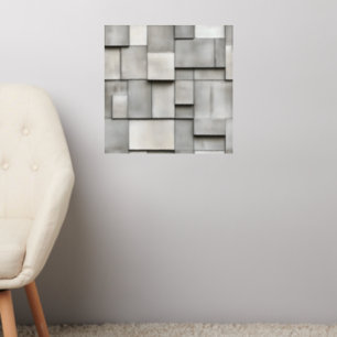 Industrial Concrete Pattern Wall Decal