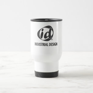 Industrial Design 15oz white travel mug