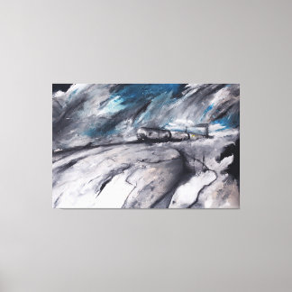 Industrial Drift Canvas Print