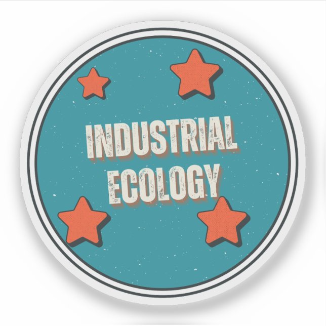 Industrial Ecology Sticker (Front)