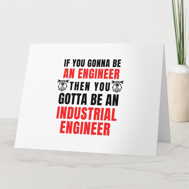 INDUSTRIAL ENGINEER CARD (Front)