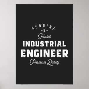 Industrial engineer, cool, engineer, engineering, poster