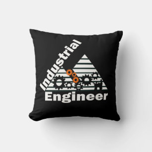 industrial engineer throw pillow