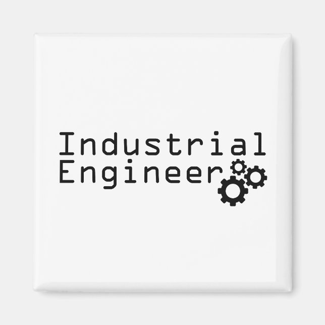 Industrial Engineering Funny Engineer Magnet (Front)
