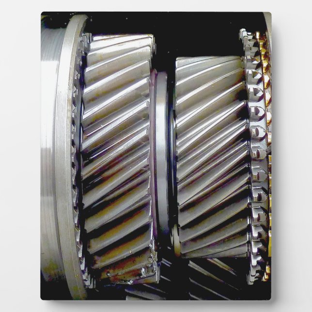 Industrial Gears Plaque (Front)