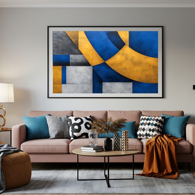 Industrial Geometric Canvas Print (Creator Uploaded)