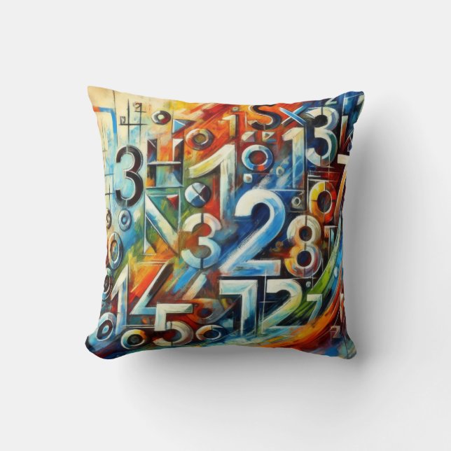 Industrial Grunge Throw Pillow (Front)