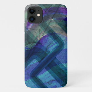 Industrial Landscape Colorful Abstract iPhone 11 Case