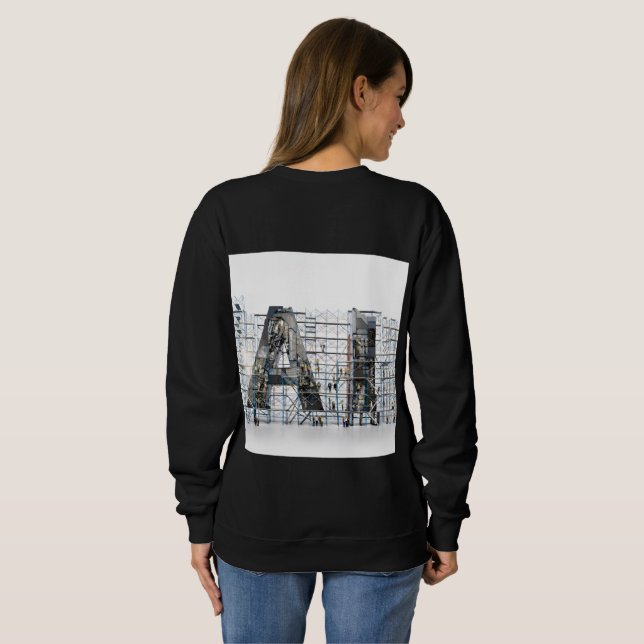 Industrial Letterform – AI Sweatshirt (Back Full)