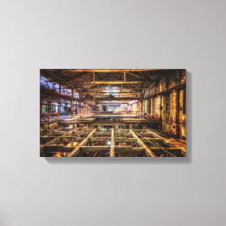 Industrial lobby canvas