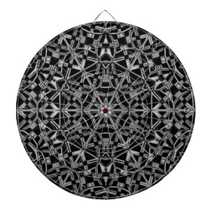 Industrial Mandala Dart Board