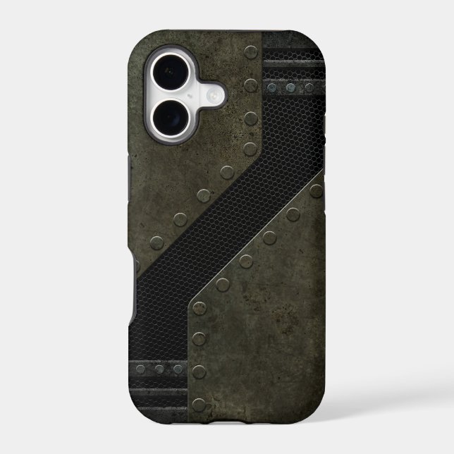 Industrial Mesh Pattern Iphone Case (Back)