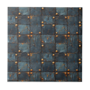 Industrial Metal Rustic  Ceramic Tile