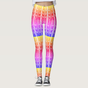 Industrial Minimalism Colors Abstract Ipanema Leggings