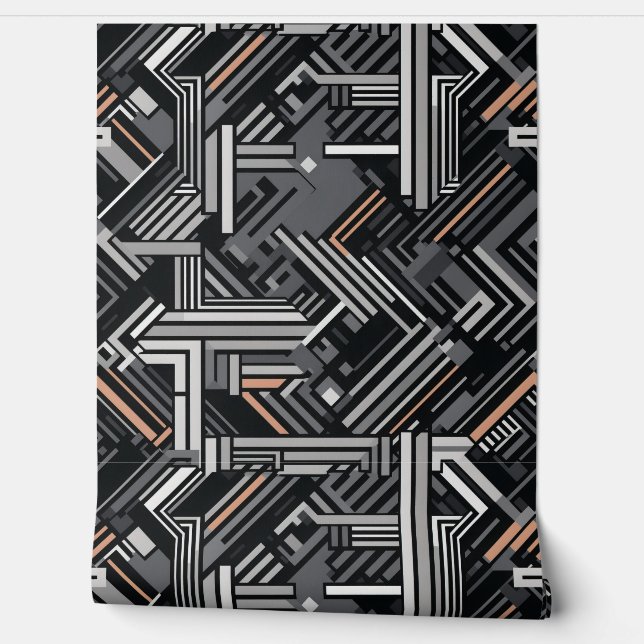 Industrial pattern wallpaper  (Unrolling)