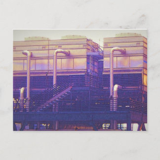 Industrial Platform postcard