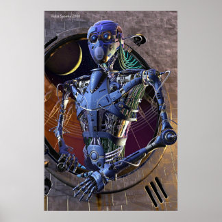 Industrial portrait poster