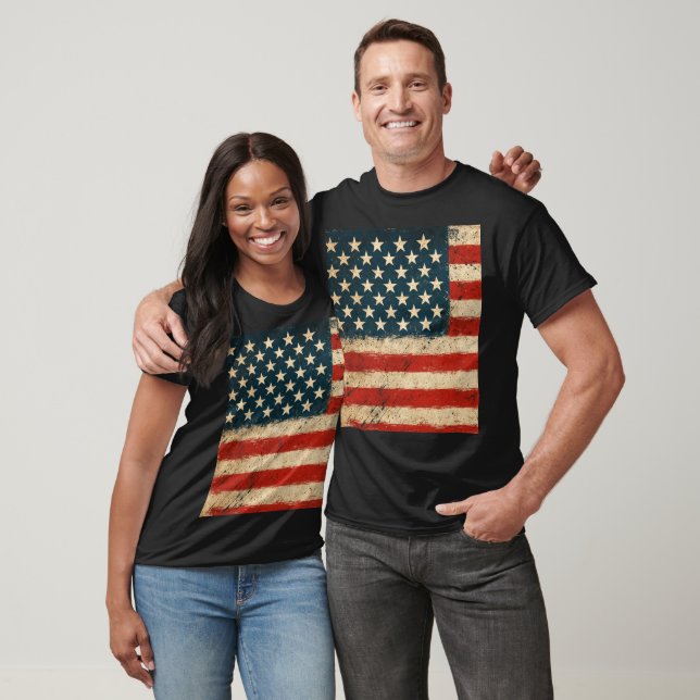 Industrial Stars and Stripes T-Shirt (Unisex)